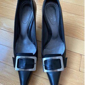 Parcours Paris black leather shoes